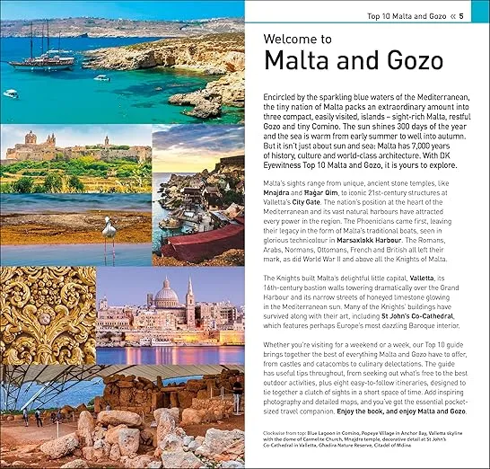 DK Top 10 Malta and Gozo (Pocket Travel Guide)