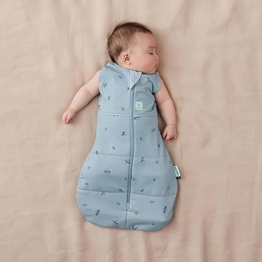 ergoPouch 2.5 TOG Cocoon Baby Sleep Sack 0 Months, Swaddle Sleeping Bag, Temperature Control Wearable Blanket (Dragonflies)