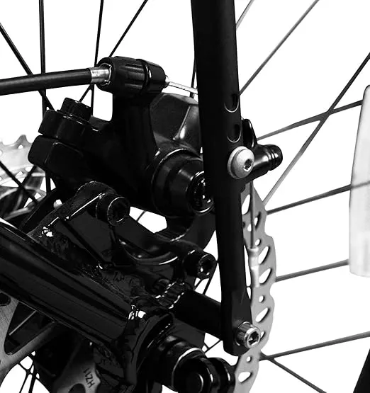 Ibera Bike Rack - Bicycle Touring Carrier Plus+ for Disc Brake/Non-Disc Brake Mount, Fat Tire Bikes, Frame-Mounted for Heavier Top & Side Loads, Height Adjustable for 26"-29" Frames