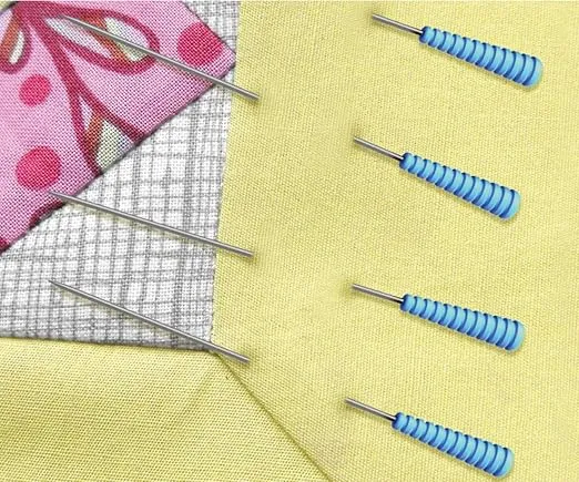 Taylor Seville Originals Comfort Grip Quilting Fine Magic Pins-Sewing and Quilting Supplies and Notions-Sewing Notions-100 Count