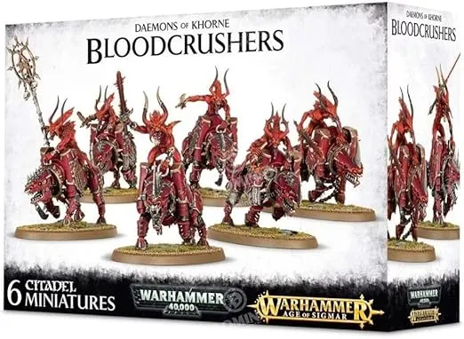 Games Workshop Warhammer Daemons of Khorne Bloodcrushers (6 Figures)