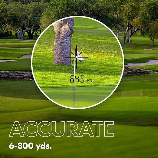 Nikon COOLSHOT 20 GIII Golf Rangefinder | Rainproof Laser rangefinder with Locked On Quake and 5 Year Warranty | Official Nikon USA Model