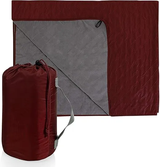 PICNIC TIME All-Purpose Machine Washable Stadium Blanket, Picnic Blanket, Beach Blanket