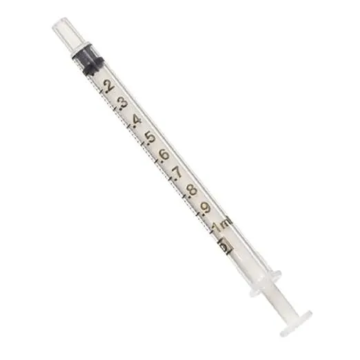 BD Oral Syringes with Tip Cap, Clear, 1 mL, 500/Ca, BD305217 by B & D