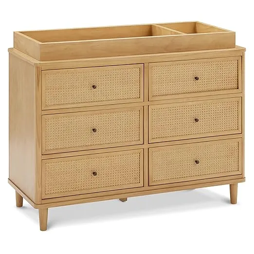 DaVinci Universal Wide Removable Changing Tray (M0619) in Honey