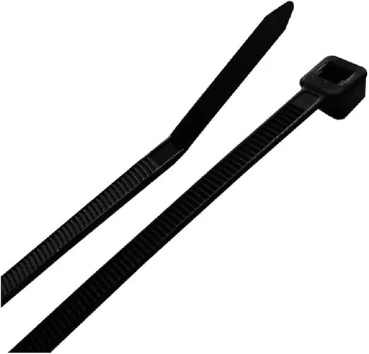 3004692 14 in. Cable Tie44; Black - Pack of 100