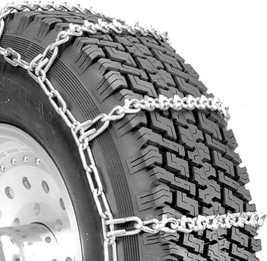 SCC QG2829 Quik Grip V-Bar Light Truck LRS Tire Traction Chain - Set of 2