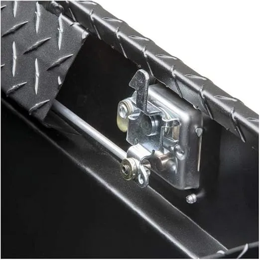 UWS EC10322 63-Inch Gloss Black Heavy-Wall Aluminum Truck Tool Box, RigidCore Lid