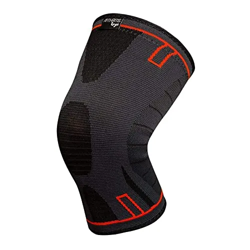 Knee Compression Sleeve for Men and Women - Compression Brace for Meniscus, Arthritis Pain Relief & Joint Support. Boosts Circulation, Offers Comfort & Stability. Expanded Sizes for Plus-Sized Thighs & Large Legs (Black, 3XL)
