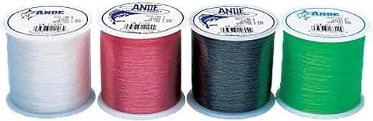 Ande Monofilament Line (Pink, 50 -Pounds Test, 1/4# Spool)
