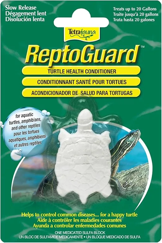 Tetra 16968 ReptoGuard Water Conditioner Block, 1-Count