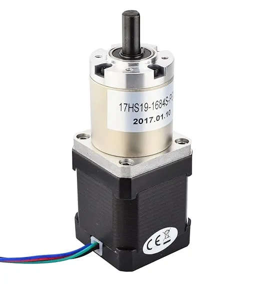 STEPPERONLINE 51:1 Planetary Gearbox High Torque Nema 17 Stepper Motor Precision Camera DIY