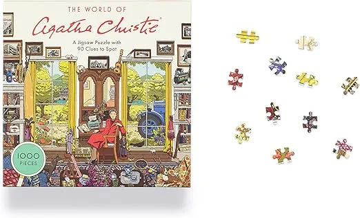 Laurence King The World of Agatha Christie 1000 Piece Puzzle