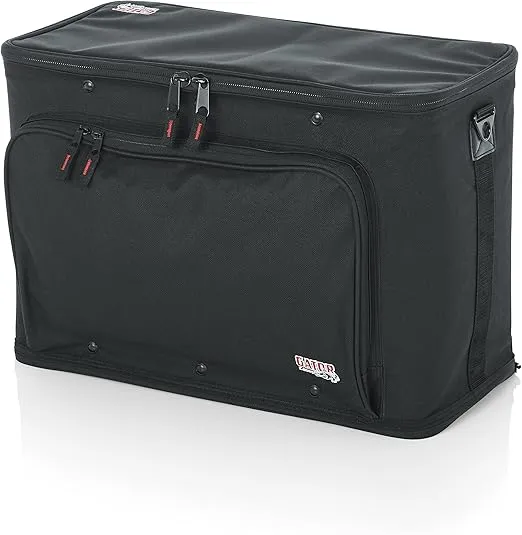Gator Cases Lightweight Rack Bag with Removable Shoulder Strap; 4U Rack - 12.5" Rackable Depth (GR-RACKBAG-4U)