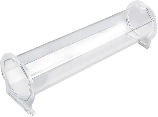 Azar Displays 900034 Headband Holder, Clear Acrylic Horizontal Headband Hairband Holder Display Organizer Jewelry Display Stand, 24.25 "