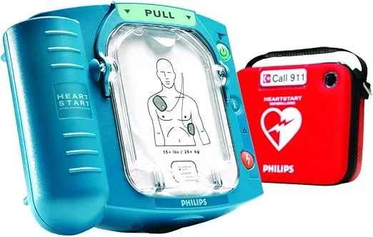 Philips HeartStart Home AED Defibrillator with Slim Carry Case