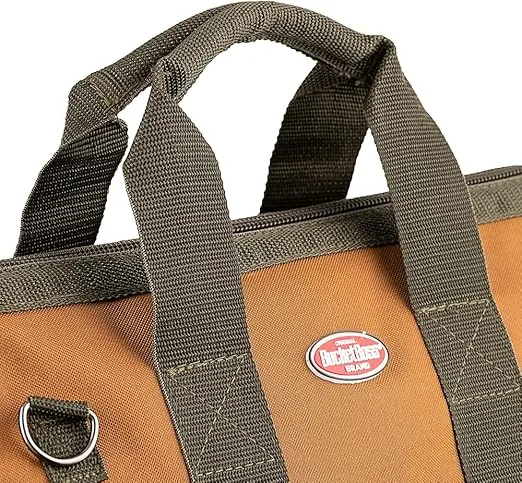 Bucket Boss Gatemouth 16 Tool Bag in Brown, 60016, 15 liters(Brown)