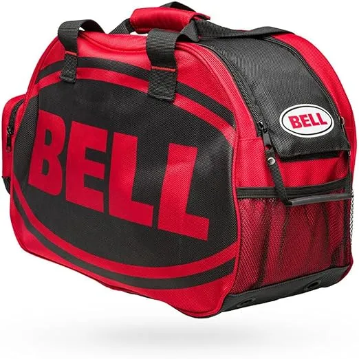 Helmet Bag Zippered Accessories Red