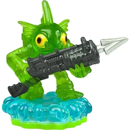 Exclusive Skylanders Spyro's Adventure Gill Grunt Variant translucent green