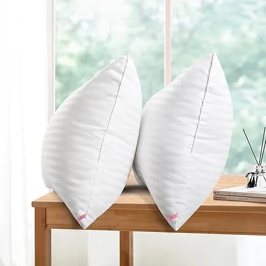 EIUE Bed Pillows for Sleeping 4 Pack Queen Size,Pillows for Side and Back Sleepers,Super Soft Down Alternative Microfiber Filled Pillows,20 x 30 Inches