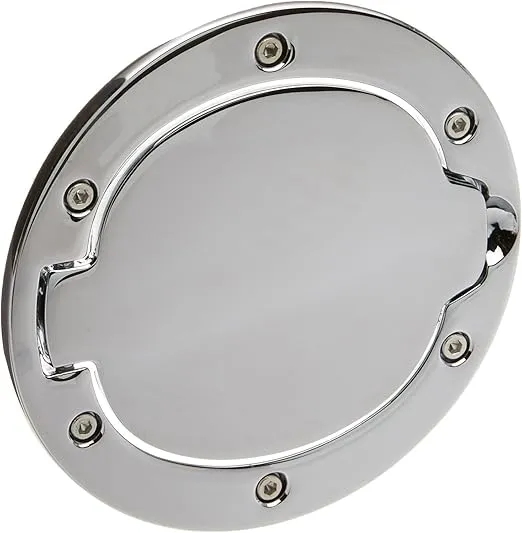 Mopar 82208902 Chrome Fuel Filler Door, 1 Pack