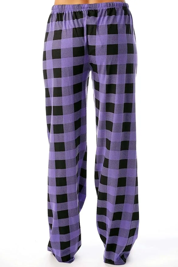 Just Love Women Buffalo Plaid Pajama Pants