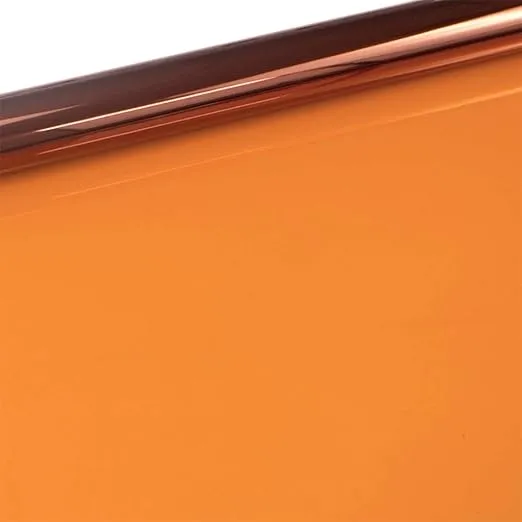 Selens 4 Pcs Lighting Gels Filter 16"x20" Orange Transparent Color Correction Film Plastic Sheets, Full CTO for Photo Studio Red Head Light Strobe Flashlight