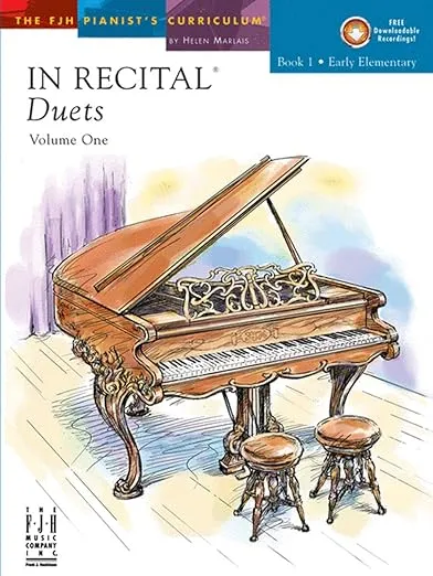 In Recital(R) Duets, Vol 1 Bk 1 (The FJH Pianist's Curriculum, Vol 1 Bk 1)