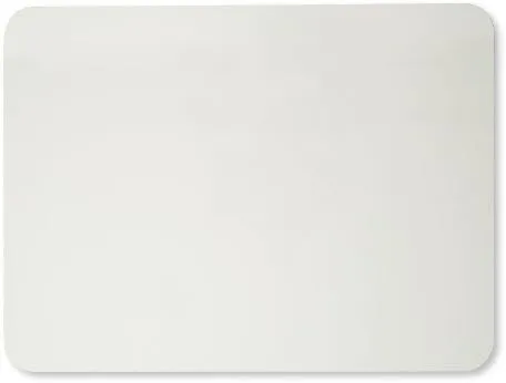 Charles Leonard Dry Erase Board Classroom Pack - Mini Lapboard School Supplies – Set of 12 One-Sided Plain Dry Erasable White Boards, 9x12 Inches (35100)