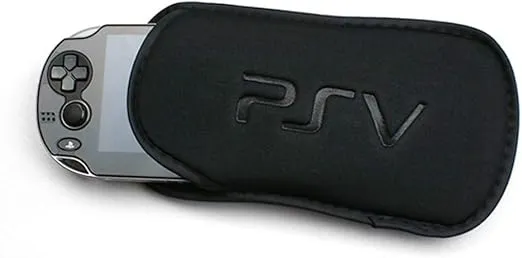 Black Soft Sleeve Bag Case Travel Carry Pouch Protective Cover for PSV 1000/2000 PS Vita