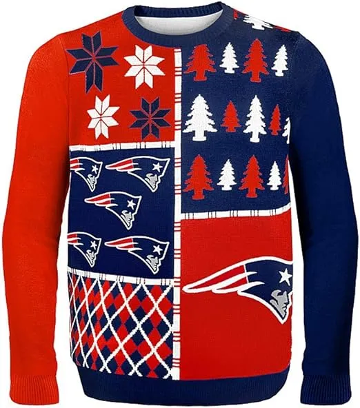 FOCO NFL Busy Block Ugly Sweater