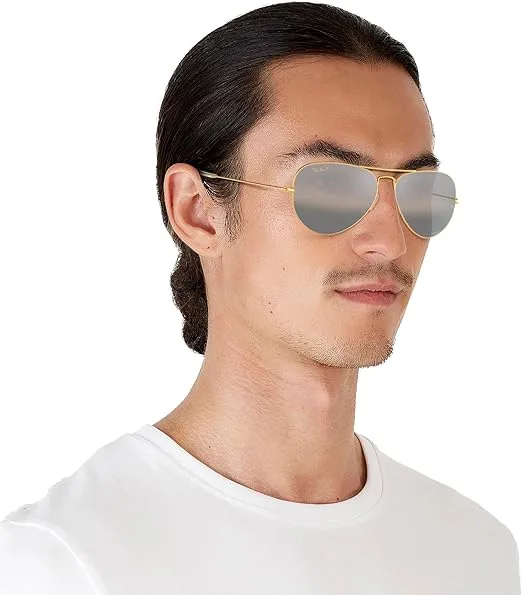 Ray-Ban RB3025 Classic Polarized Aviator Sunglasses
