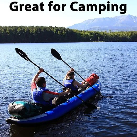 Sea Eagle 420X Explorer Inflatable Kayak- Fishing, Touring, Camping, Exploring &White Watering-Self Bailing, Removable Skeg, Drop Stitch Floor