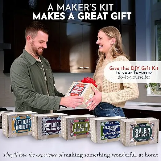 DIY Gift Kits - Hot Sauce Making Kit Everything Included - Unique Cooking Gifts For Men Christmas Gifts For Husband, Boyfriend, Dads Who Have Everything - Standard