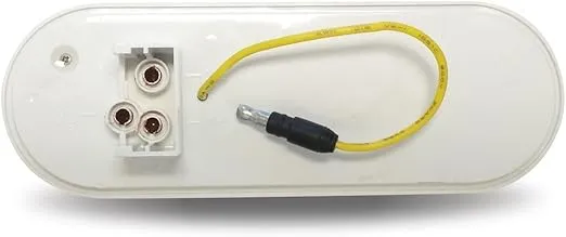 Dual Function Oval Red Stop, Turn & Tail and White Back-up LED Light