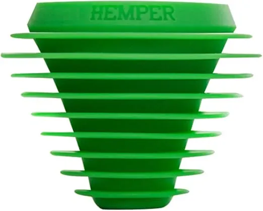 HEMPER Tech Universal Cleaning Plugs+Caps for Cleaning, Storage, and Odor Proofing Glass Water Pipes/Rigs and More