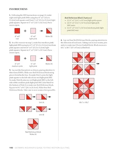 Ultimate Beginner's Guide to Free-Motion Quilting: How to Add Texture, Design, and Style to Your Quilts (Landauer) Tips, Techniques, and 150+ Quilt Path Variations for Machine Quilting