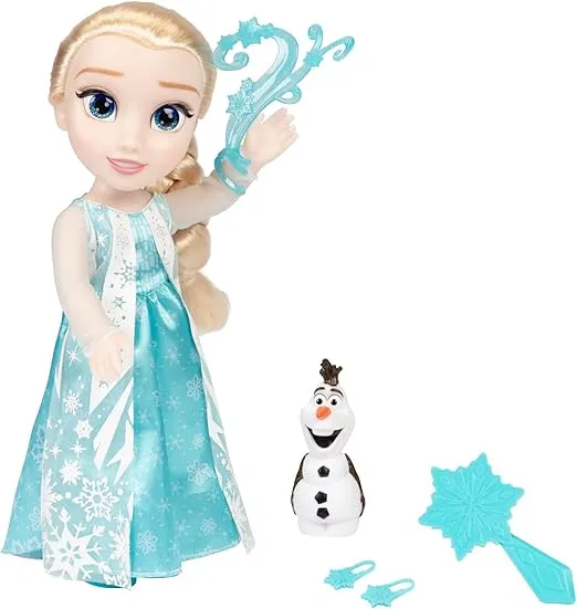 Disney Frozen Elsa Doll Classic My Singing Friend Elsa Doll & Olaf Figure