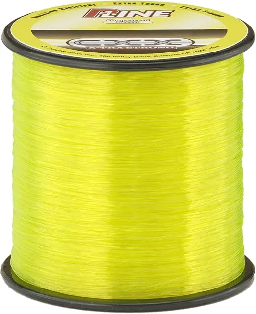 P-Line CXX-Xtra Strong 1/4 Size Fishing Spool, Fluorescent Green