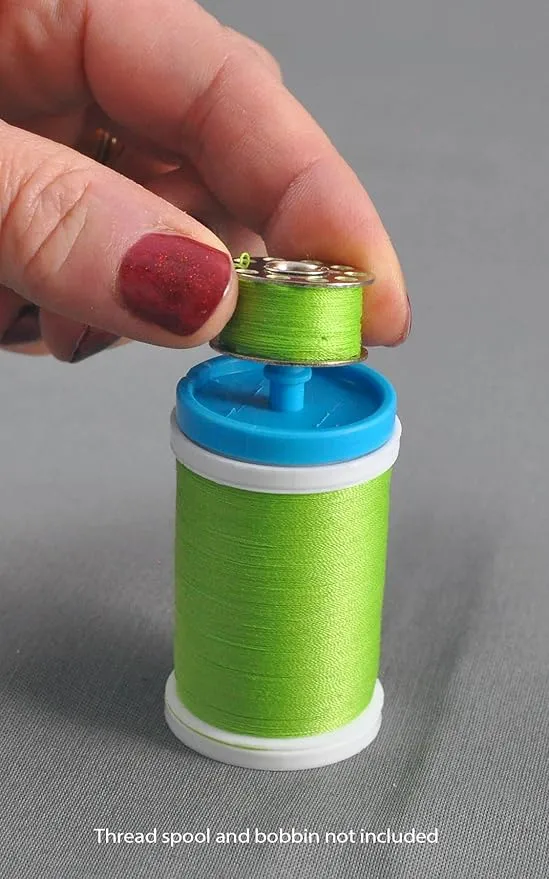 Taylor Seville Originals Bobbin Topper-Fits All Popular Sizes of Spools-Thread Lock Feature Helps Keep Thread Organized and Neat-Patented Item