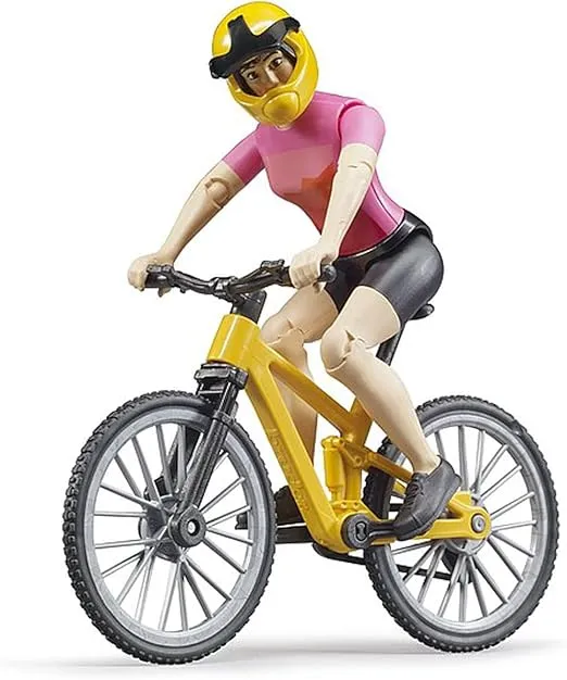 Bruder 63111 bworld Mountain Bike with Figure