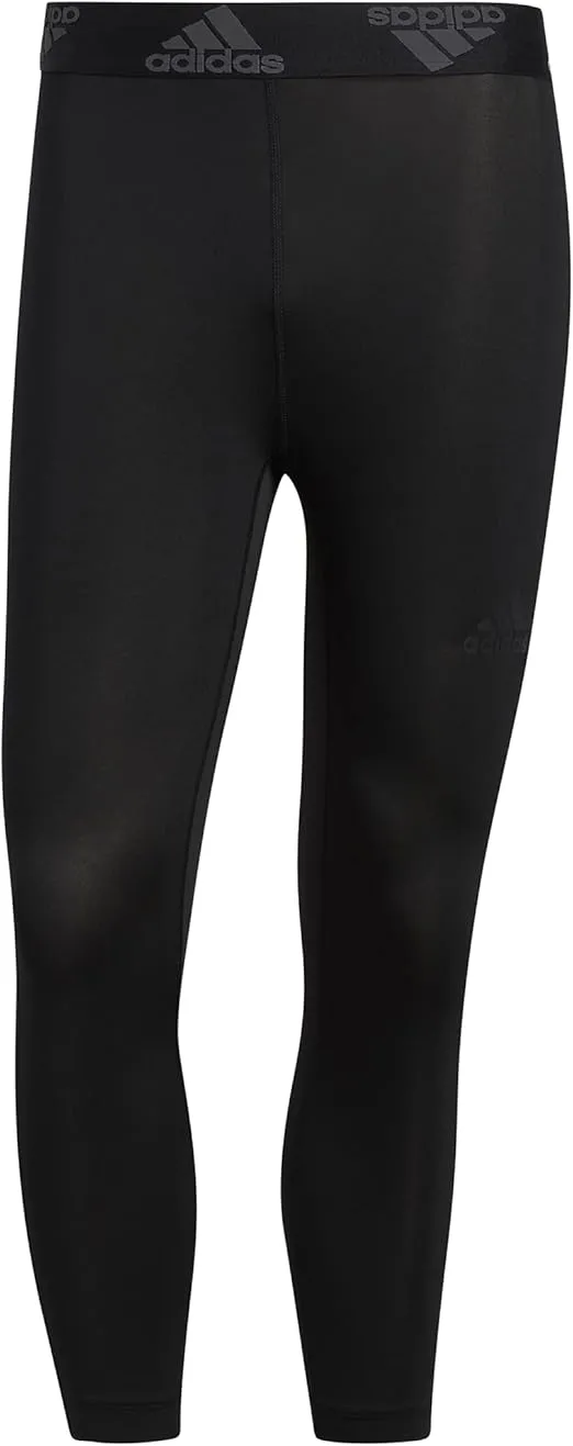 adidas Men's Techfit 3/4 Tight 3-Stripes