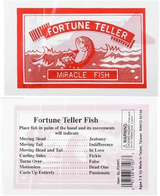 144 Fortune Teller Miracle Fish - Fortune Telling Fish