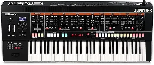 Roland 0 String Keyboard synthesizer, 0, Black (JUPITER-X)