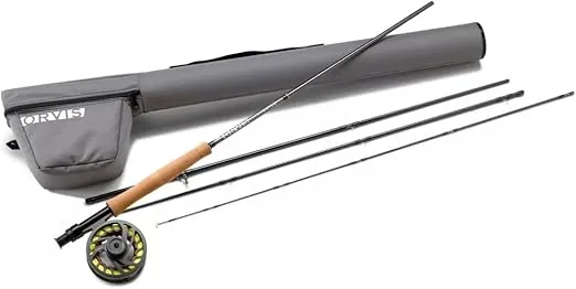 Orvis Clearwater Fly Rod Outfit - Fishing Rod and Reel Combo Starter Kit