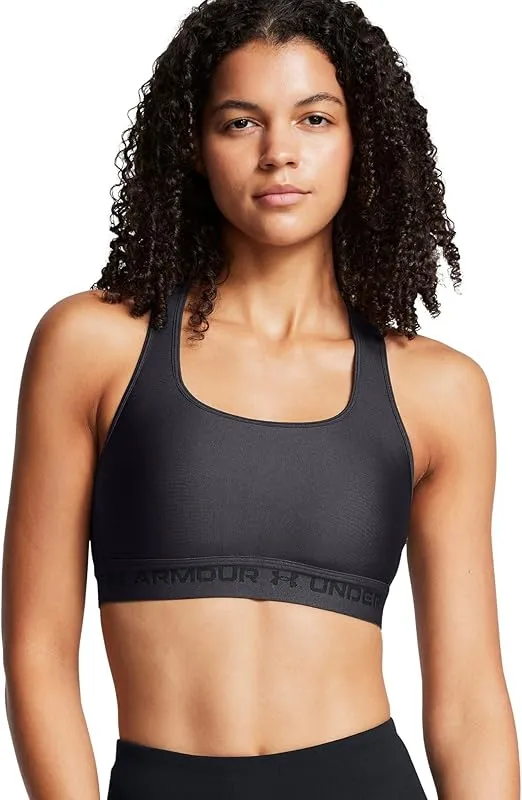 Under Armour Women's Crossback Mid Impact Sports Bra