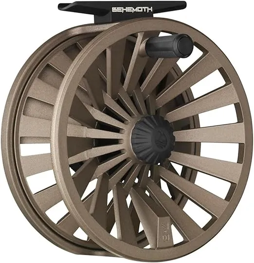 Redington Behemoth Fly Fishing Reel, Multipurpose Fly Reel for Freshwater and Saltwater, Large Arbor and Adjustable Drag
