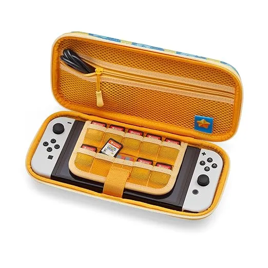 PowerA Protection Case for Nintendo Switch - Kirby Sparkle, Protective Case, Gaming Case, Console Case, Accessories, Storage, Officially licensed