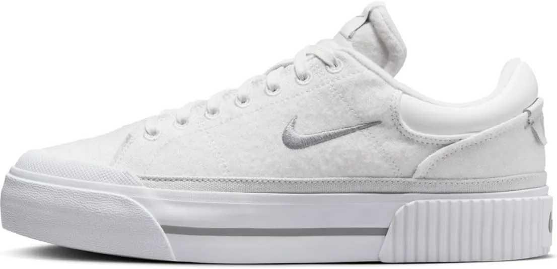Nike Court Legacy Lift Women's Shoes (FZ2606-100, Summit White/White/Phantom/Light)