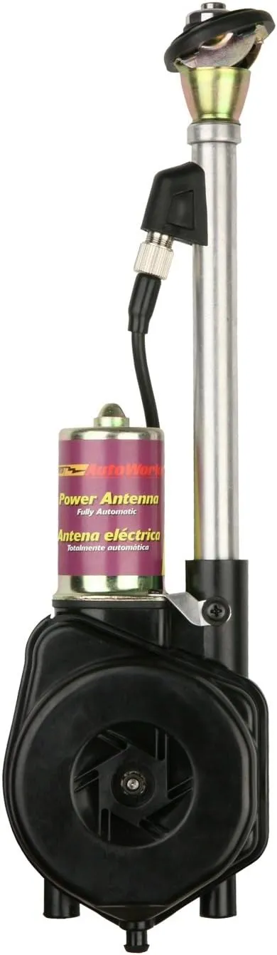 Metra Electronics 44-PW22 Universal Motorized AM/FM Fully Automatic Power Antenna, black